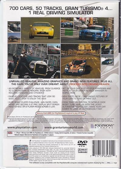 Gran Turismo 4 - PS2 (Genbrug)